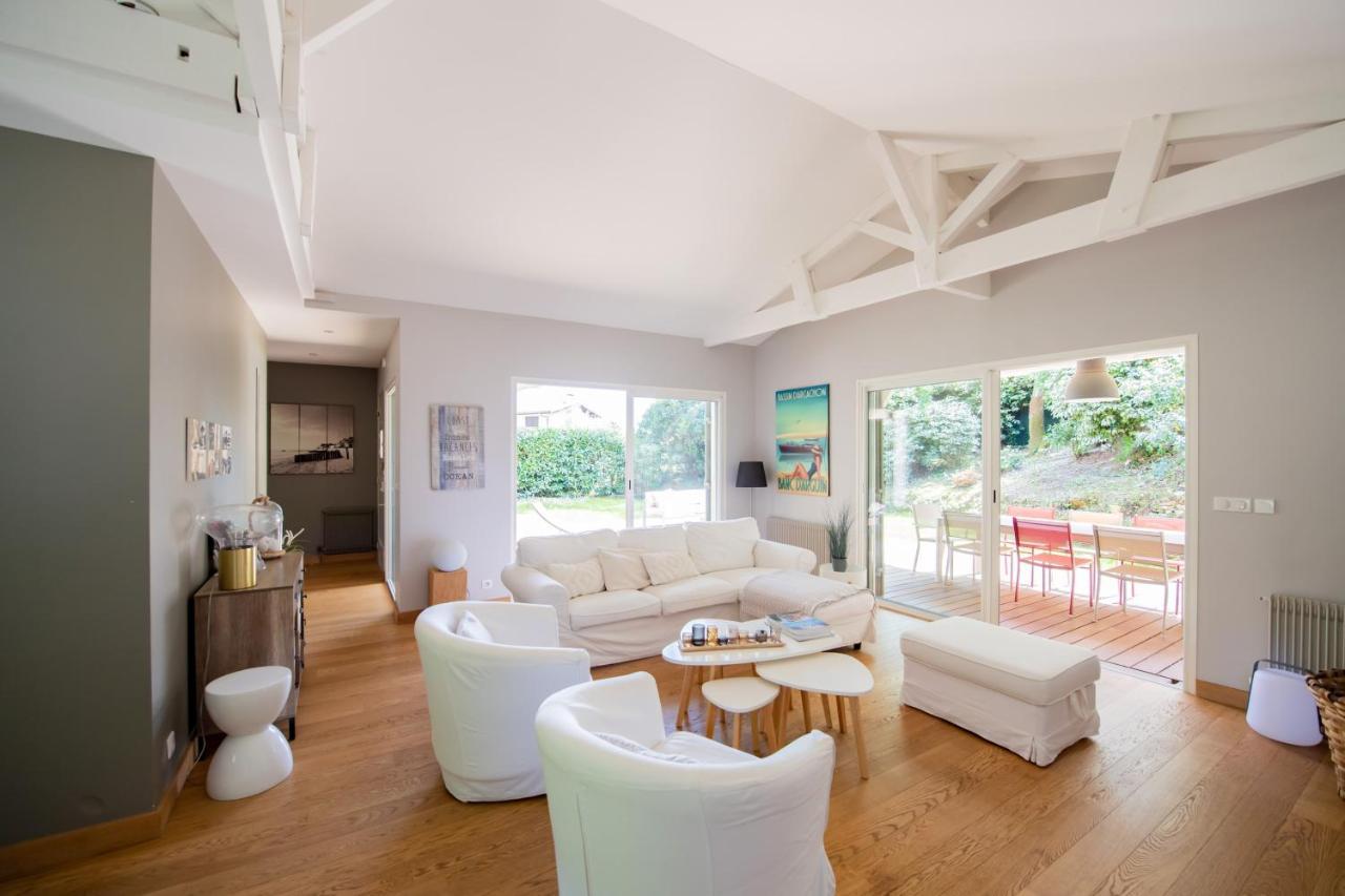 Villa Spacieuse A Arcachon, Proche Plages, Jardin Eksteriør billede